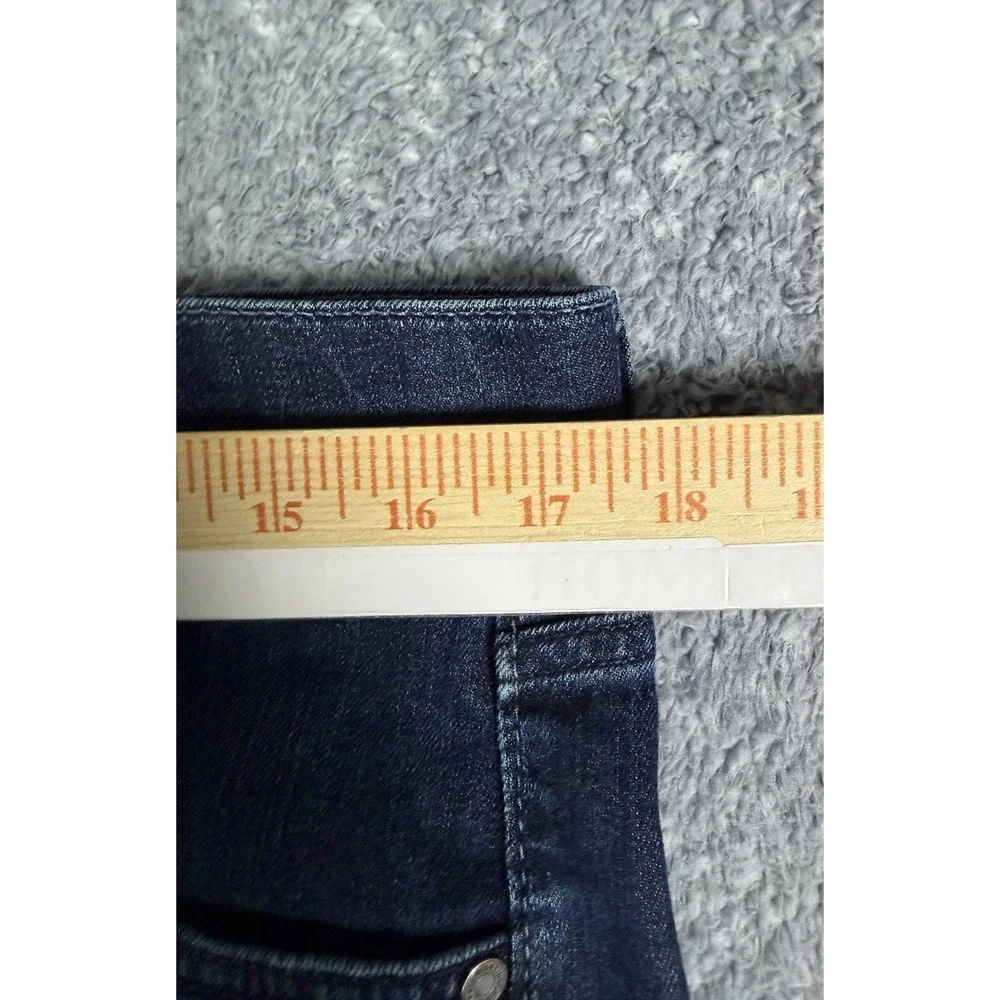 7 For All Mankind Austyn Relaxed Straight Leg Jeans Blue Dark Wash Mens 35x30